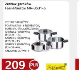 komplet garnków