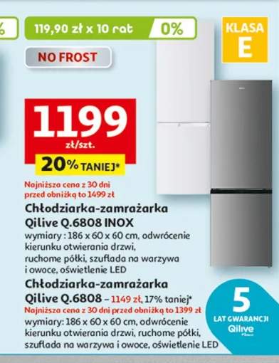 chłodziarko-zamrażarka